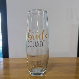 Set of 12 NWT Libbey Bride Squad Gold and Black Glass